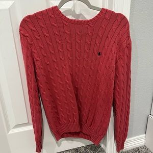 Ralph Lauren Sport Crewneck Cable Knit Sweater